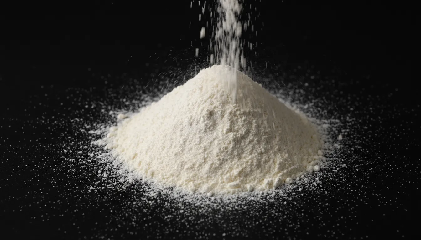 製麺の匠 大黒屋の自社工場での製麺工程（真空ミキサー）